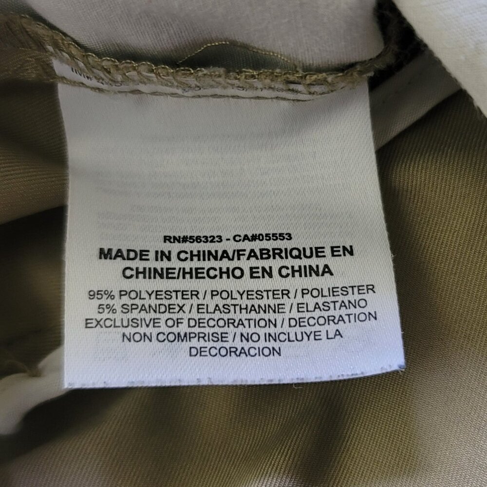 Nike Golf Dri-Fit Tour Performance Pants Mens 38x32 Khaki Straight Leg - Picture 10 of 16